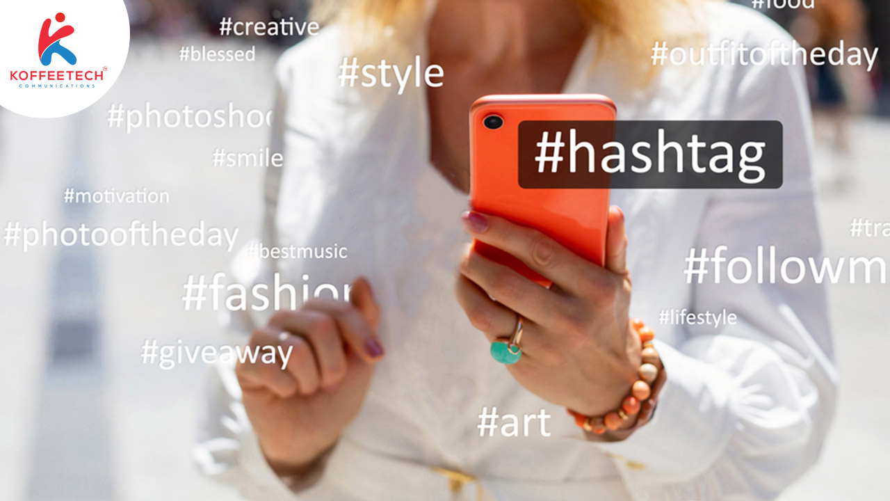 Utilize trending hashtags