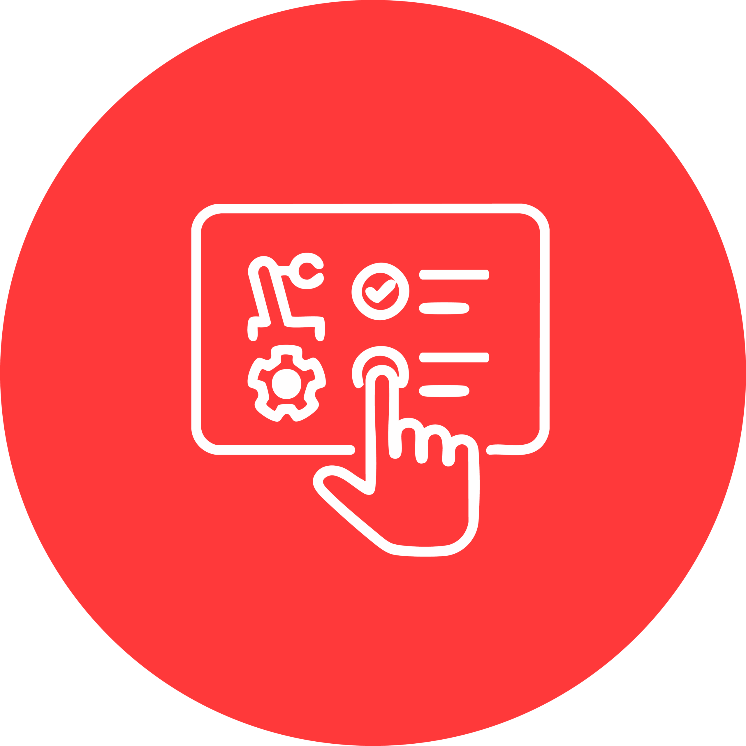 Optimization icon of real estate marketing strategy