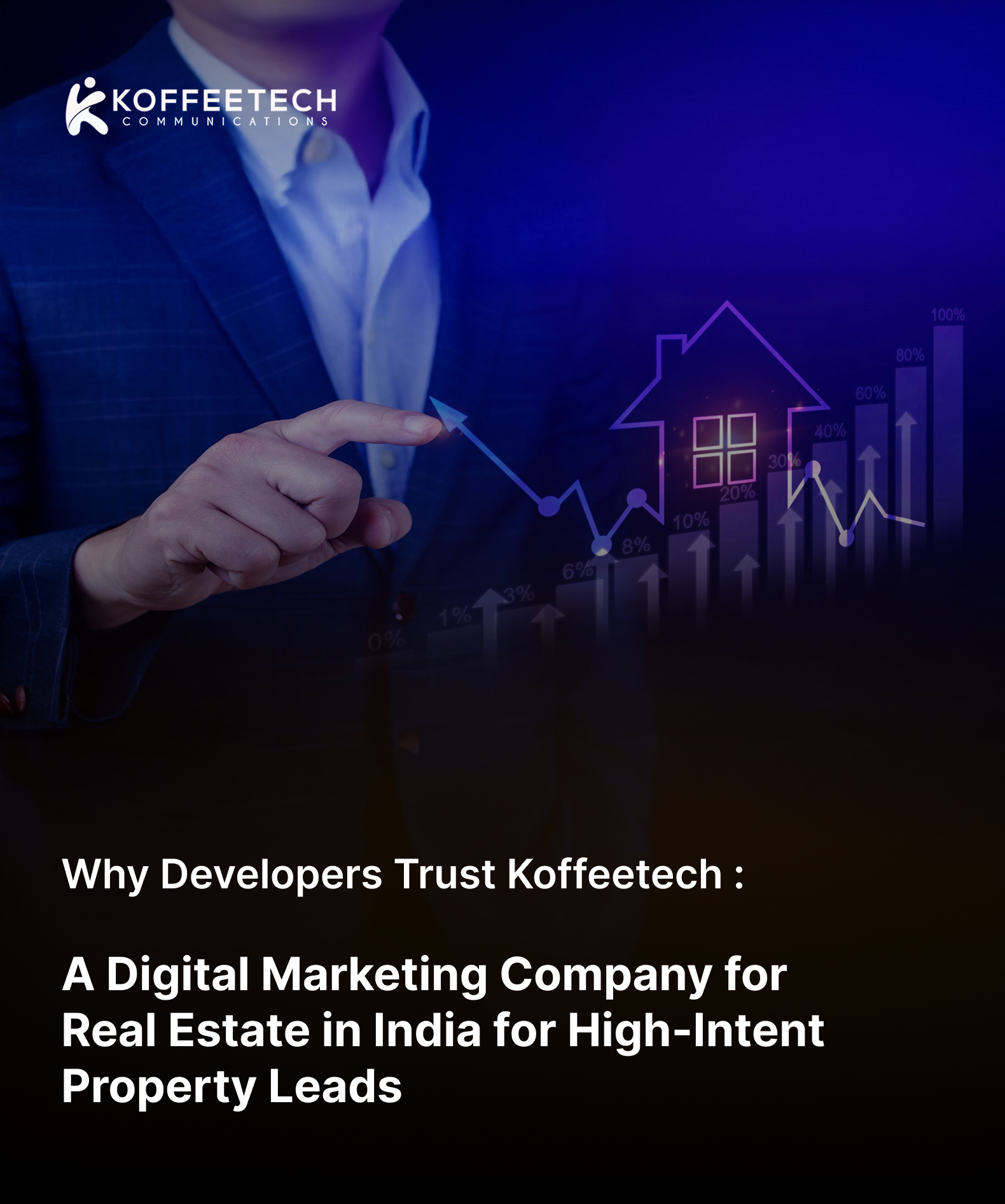 Why Developers Trust Koffeetech: A Digital Marketing Company for Real Estate in India for High-Intent Property Leads Mobile Banner